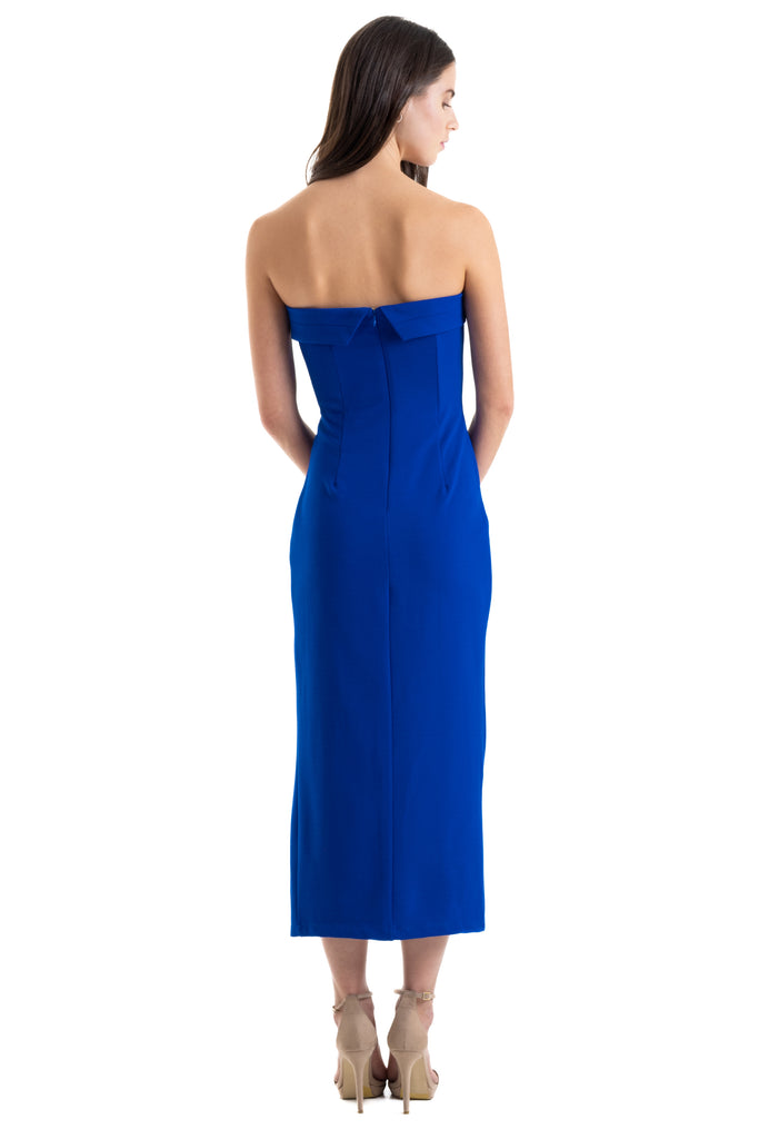 Vestido tubular strapless, Ary-489