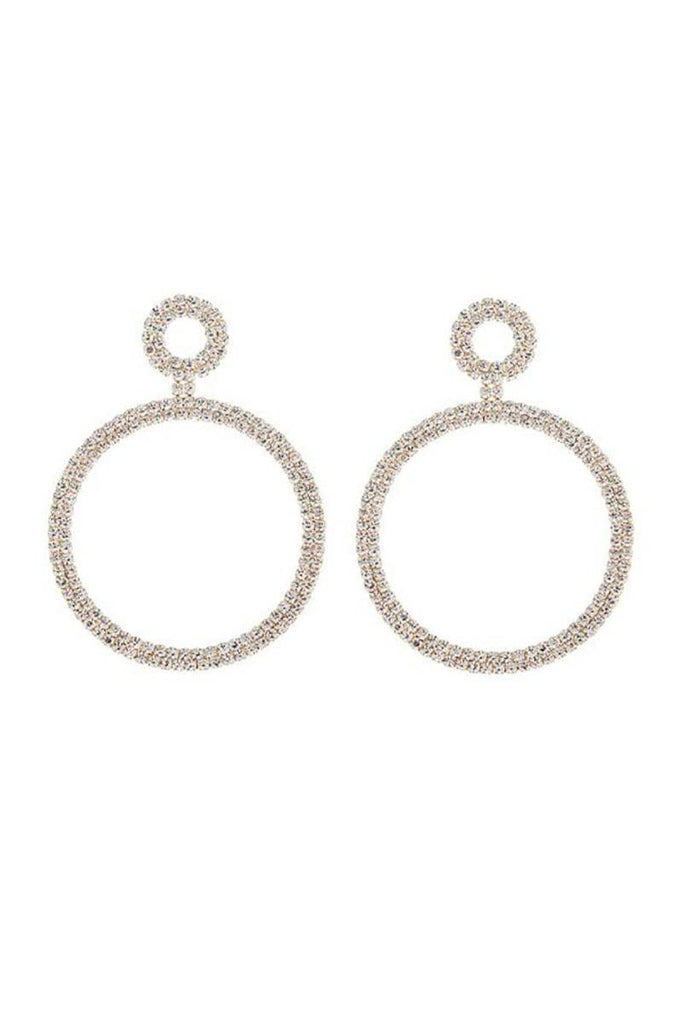 Aretes aro y brillantes, Nerea-1615