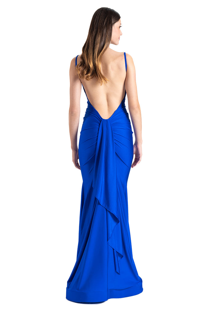 Vestido licra, Korina tonos azules-17