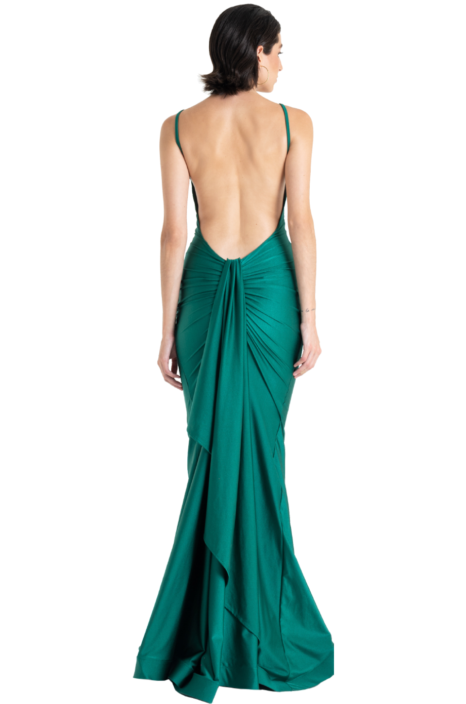 Vestido licra, Korina tonos verdes-18