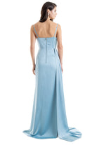 Vestido con corset y tirantes, Alina-822