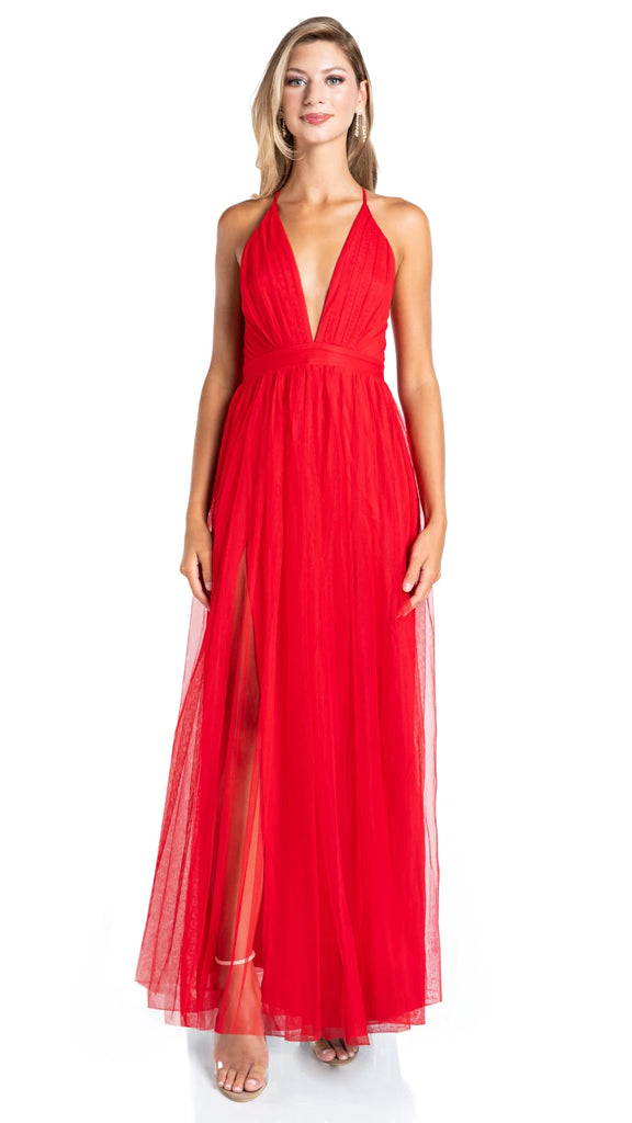 Vestido de tul con tirate, Ariane-2439