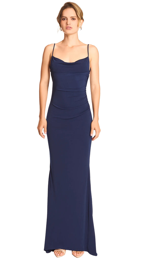 Vestido stretch encaje en espalda, Cami-2707