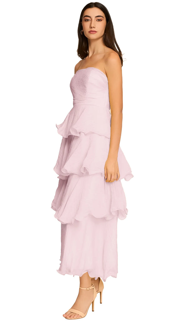 Vestido falda en capas, Corin-2740