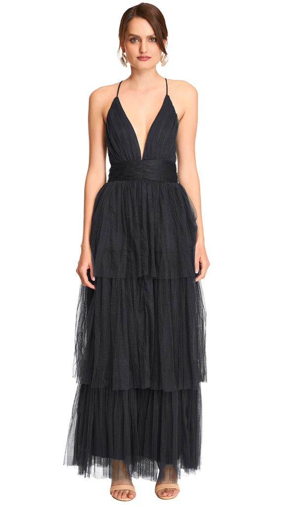 Vestido de tul en capas, Arista-2533