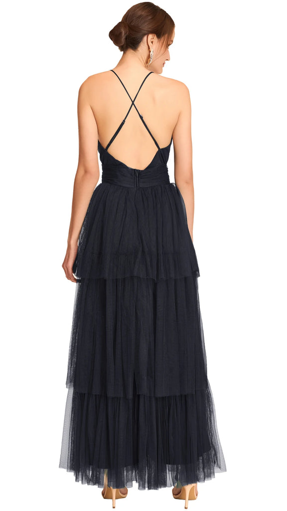 Vestido de tul en capas, Arista-2534