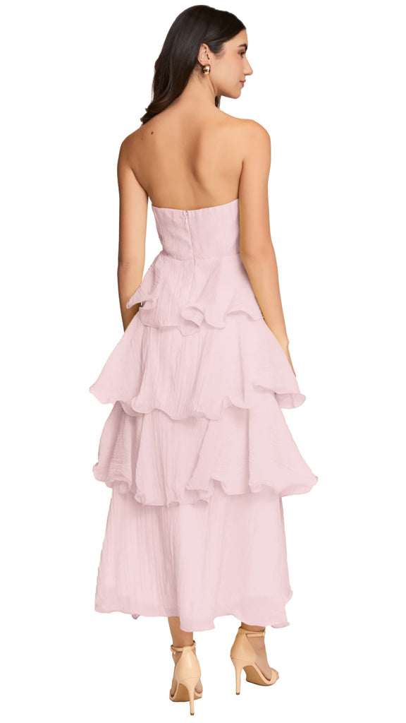 Vestido falda en capas, Corin-2739