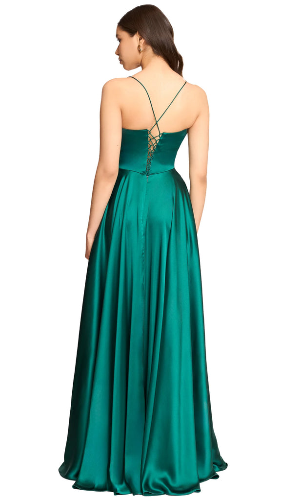 Vestido de corset con tirantes, Maxime-2581