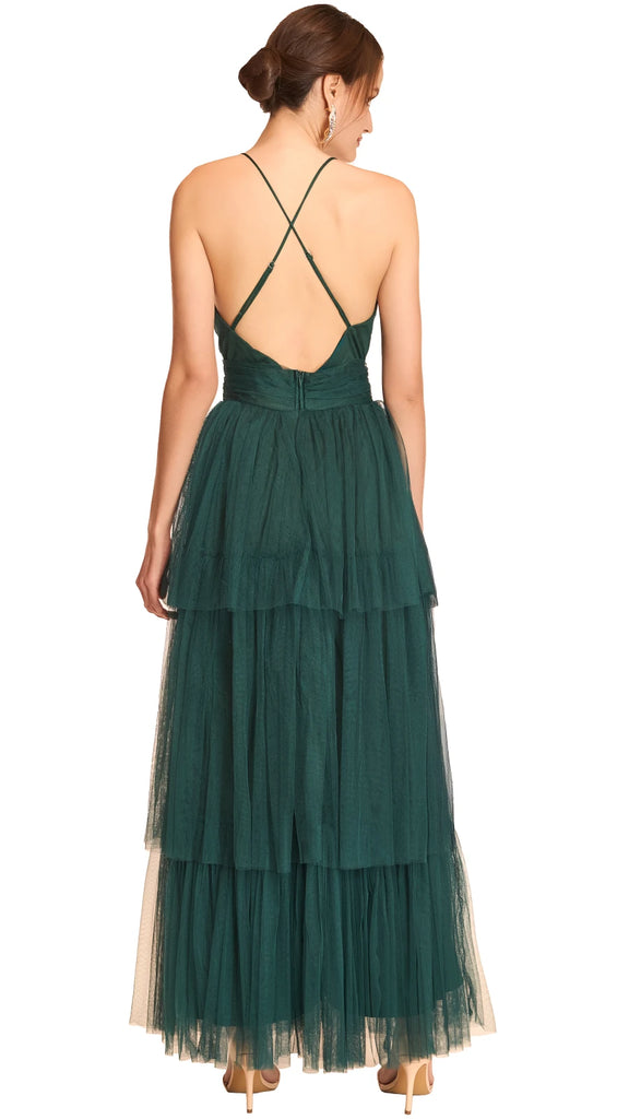 Vestido de tul en capas, Arista-2481