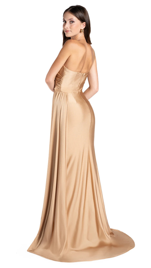 Vestido licra con cauda, Johana-2502