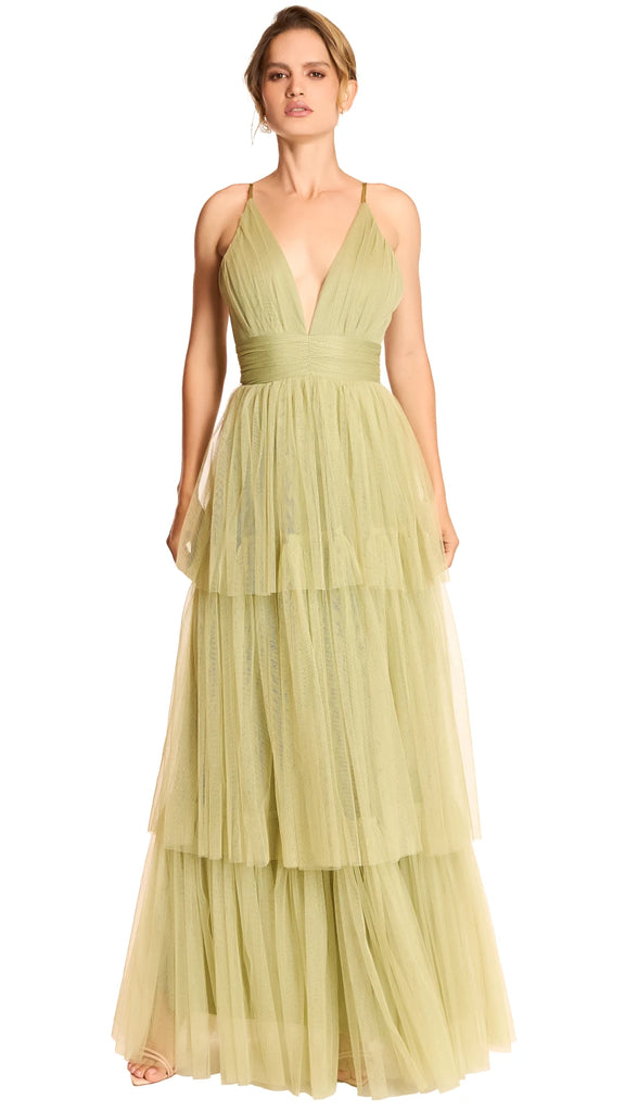 Vestido de tul en capas, Arista-2242