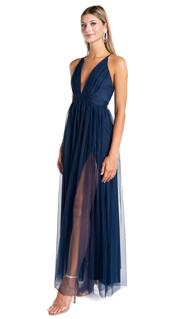 Vestido de tul con tirate, Ariane-2749
