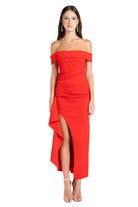 Vestido off-shoulder, Marcia-1423