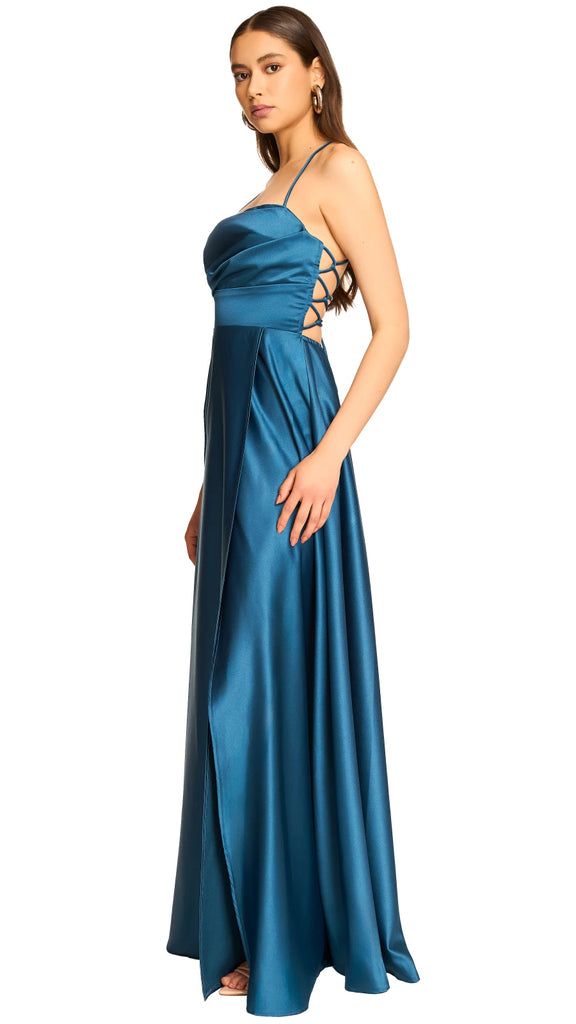 Vestido espalda cruzada, Cristy-2552
