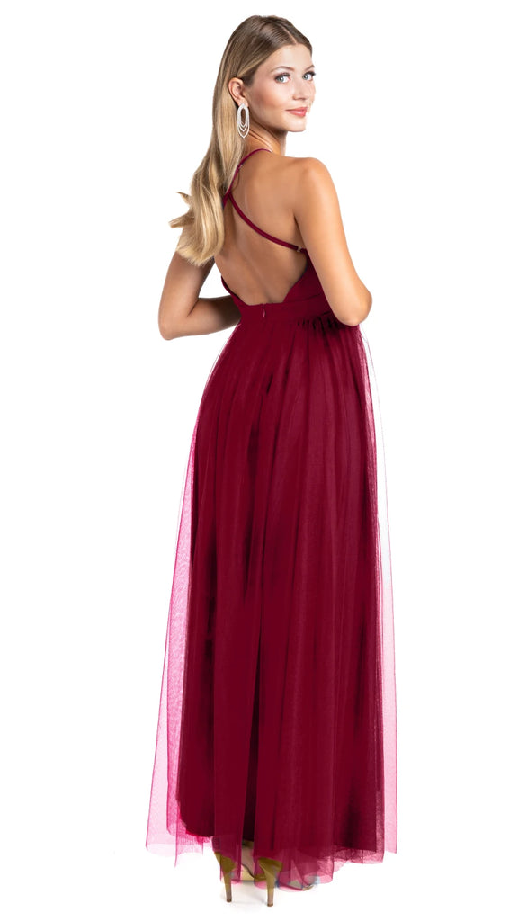 Vestido de tul con tirate, Ariane-2747