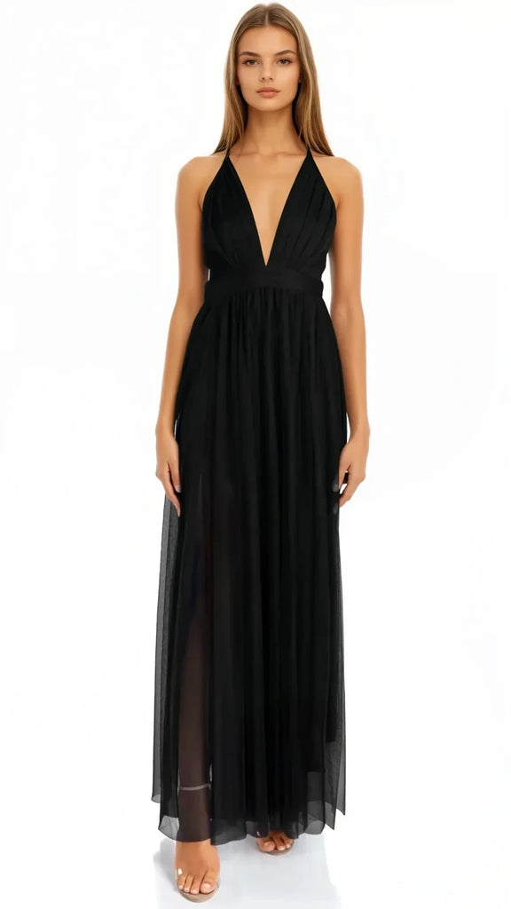 Vestido de tul con tirate, Ariane-3107