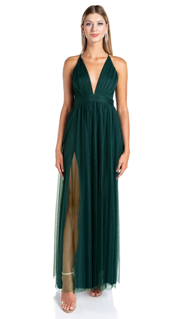 Vestido de tul con tirate, Ariane-2438